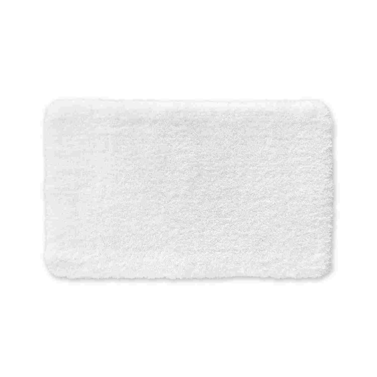 HOCHFLOR BADEMATTEN MALMÖ - Weiß, Textil (50/100cm) - WohnDirect