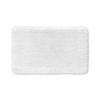 HOCHFLOR BADEMATTEN MALMÖ - Weiß, Textil (50/100cm) - WohnDirect