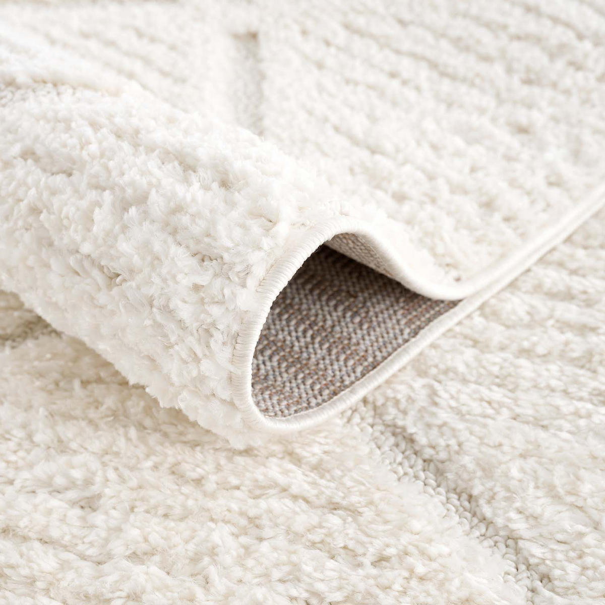 HOCHFLOR-TEPPICH Focus 2997 Creme 140x200 cm - Creme, Textil (140/200cm) - carpet city