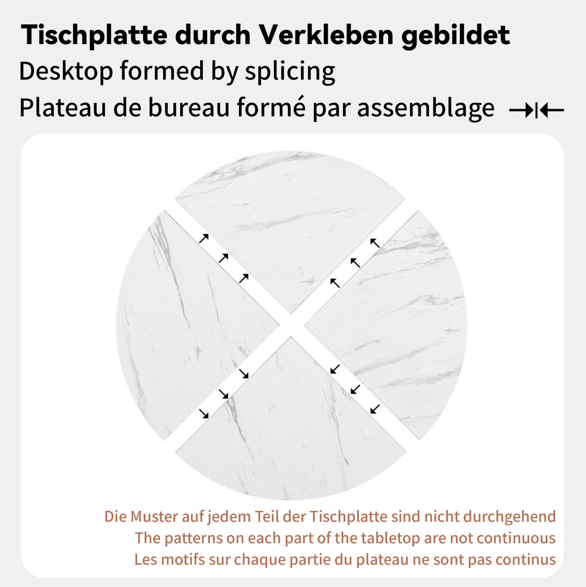 ESSTISCH 100/75/100 cm Schwarz/Weiß aus MDF und Stahl mit X-Gestell - Weiß, Holzwerkstoff (100/100/75cm) - OKMYHOME