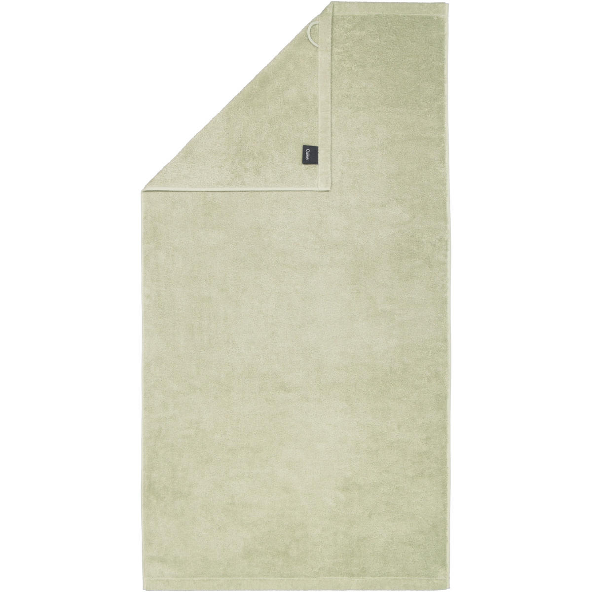 DUSCHTUCH LIFE STYLE UNI 7007 WASABI - 420 - Salbeigrün, Textil (70/140cm) - Cawoe