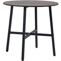 ESSTISCH 80/80/76 cm aus Holzwerkstoff mit Metallgestell für 4 Personen, Braun - Braun, Holzwerkstoff (80/80/76cm) - Redom