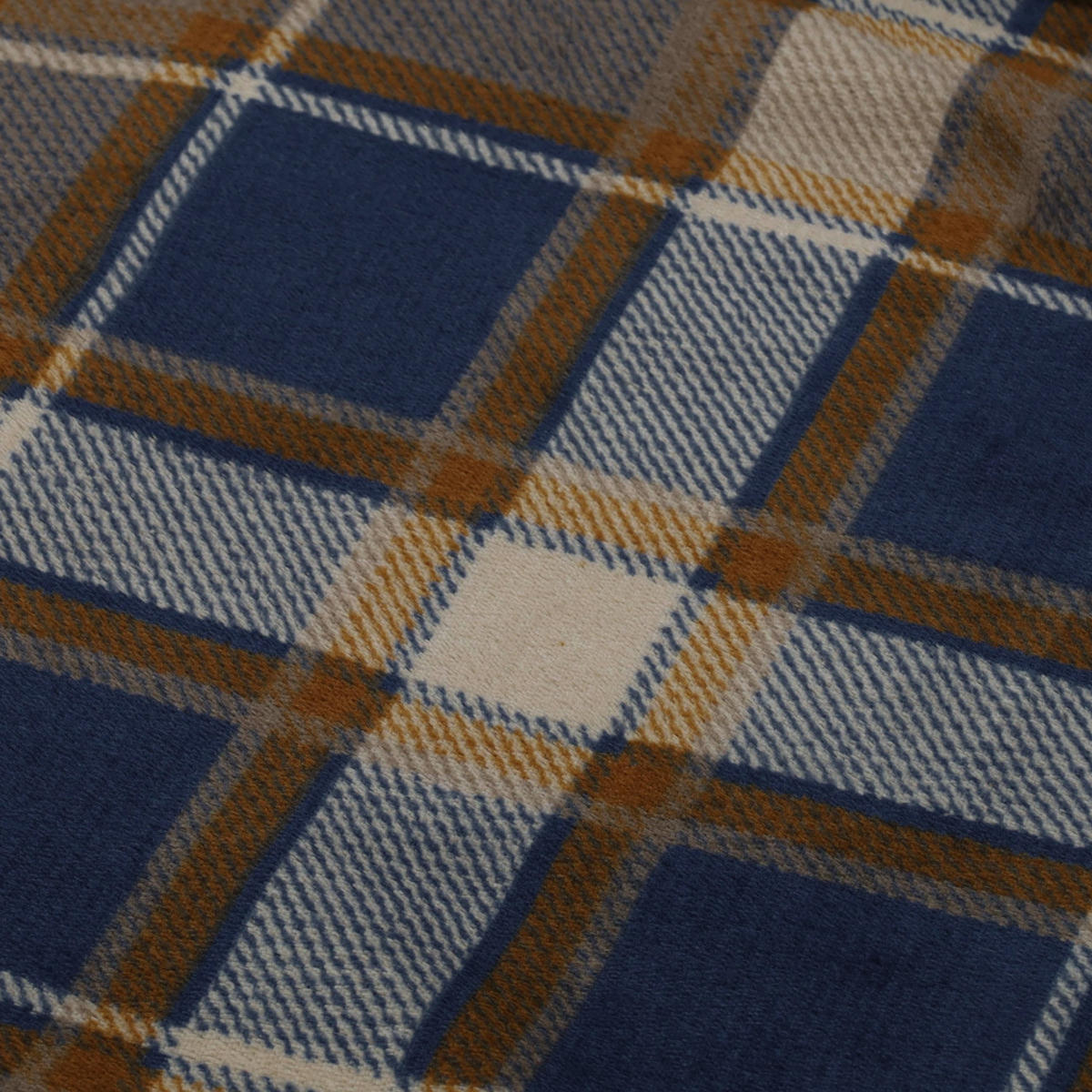 DECKE Kariert 200/150 cm - Blau, Textil (150/200cm) - Home Styling Collection