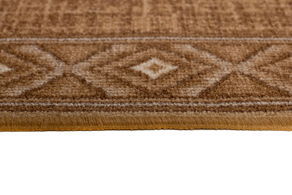 TEPPICHLÄUFER Anti-Rutsch Beige rutschfest Gummiunterlage 67/1100 cm - Beige, Textil (67/1100cm) - Tapiso