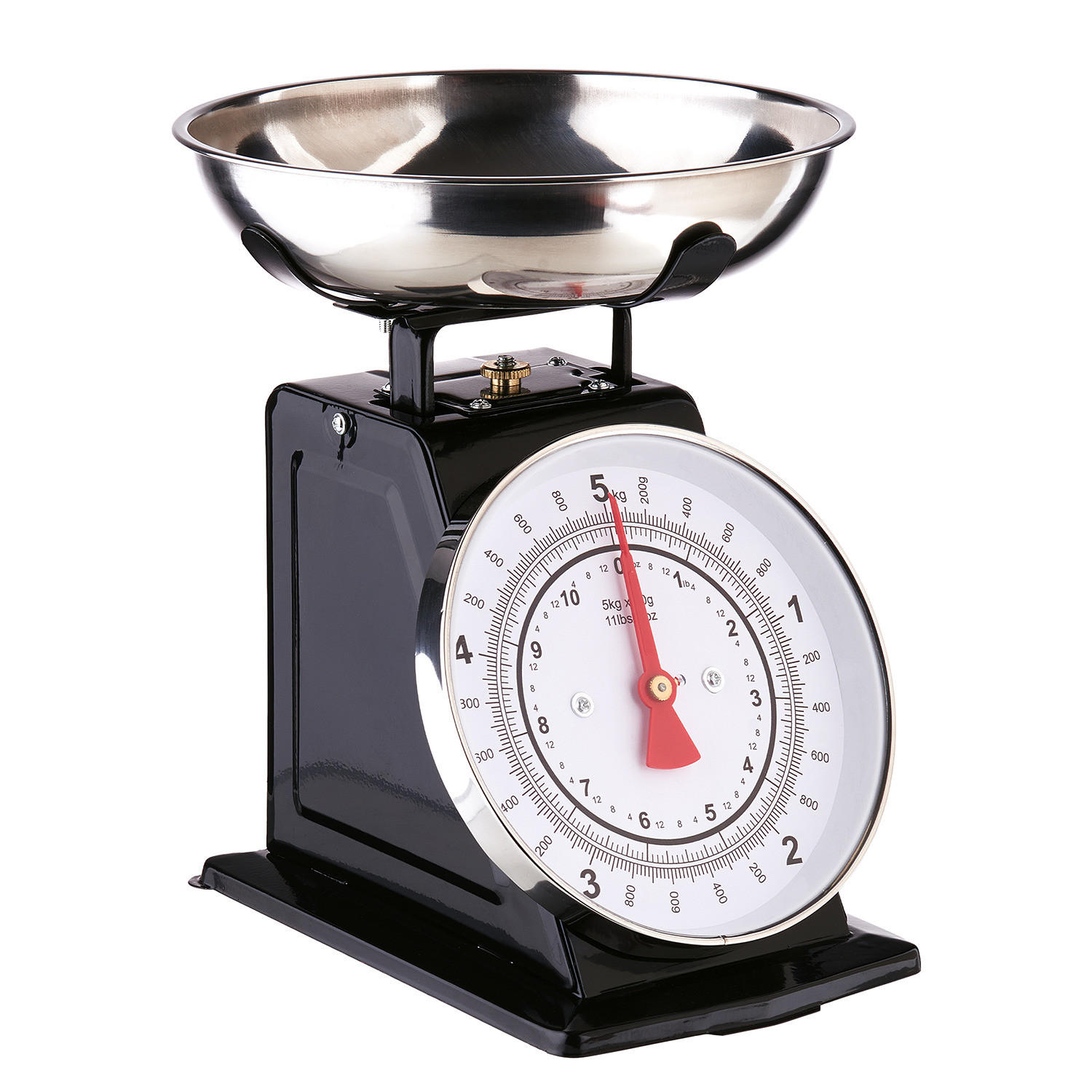 KÜCHENWAAGE Give Me More - Schwarz, Metall - Butlers