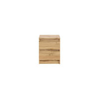 NACHTTISCH Wotan Eiche 40/50/43 - Eiche Wotan, Holzwerkstoff (40/50/43cm) - RAUMHIRSCH FURNITURE