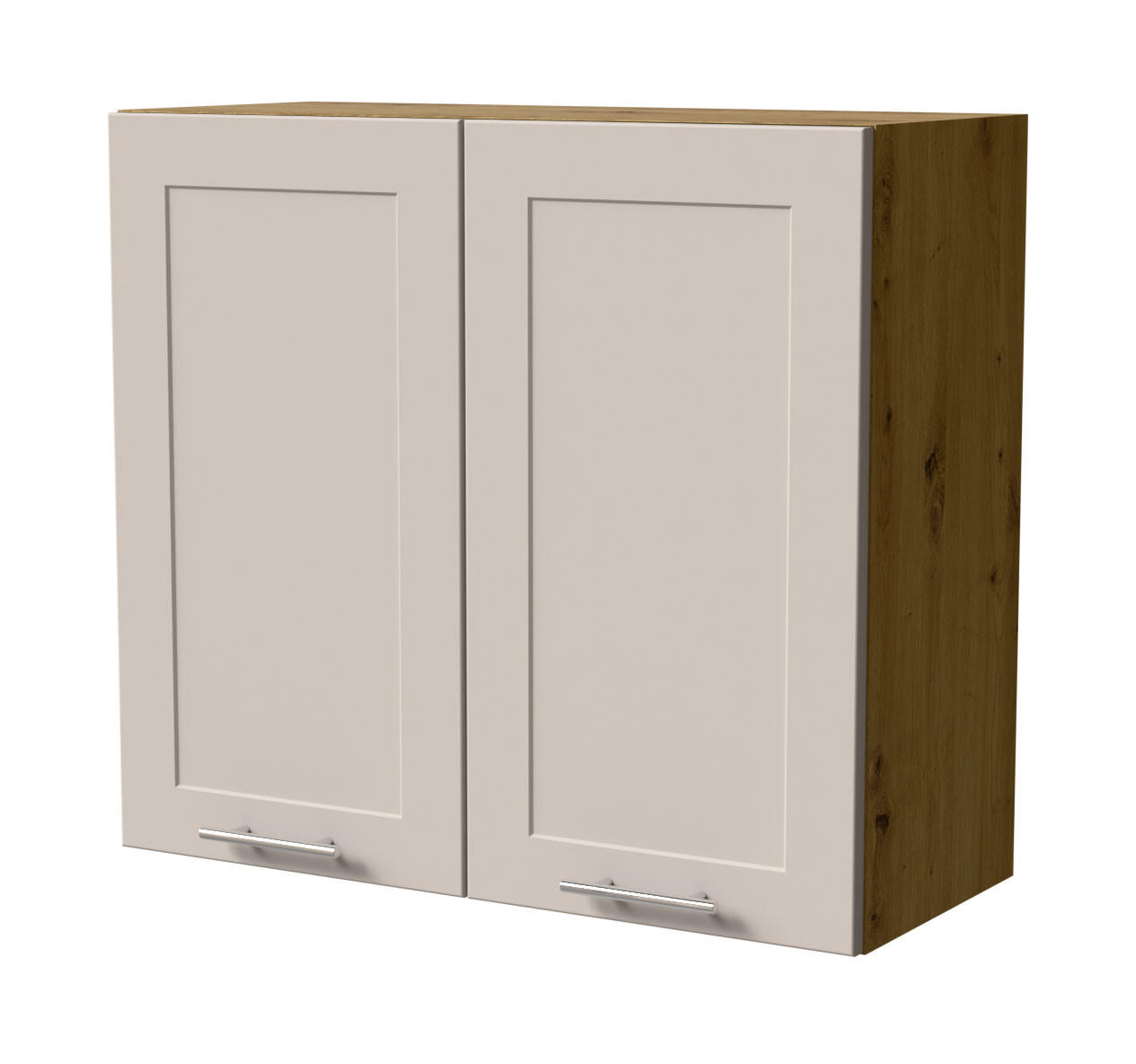 Feldmann-Wohnen Hängeschrank Kaschmir, Eiche Artisan 80x72x32.5 cm