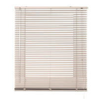 JALOUSIE venetianische mit Grau Zugschnu 125x250 - Hellgrau, Metall (135/250cm) - STORESDECO