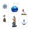 POSTER Set Mit 6 Meereskomposition A3 & A4 Rahmenlos - Klar, Papier (29/3cm) - Nacnic