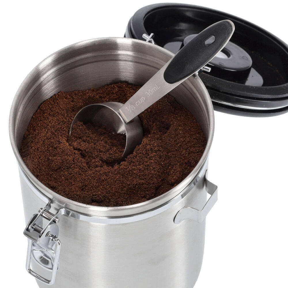 KAFFEEDOSE Clip 1700 ml - Silberfarben, Metall (12/19cm)