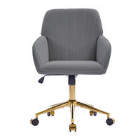 BÜROSTUHL Grau 62/60/97 cm - Grau, Metall (62/97/60cm) - PANGIVO
