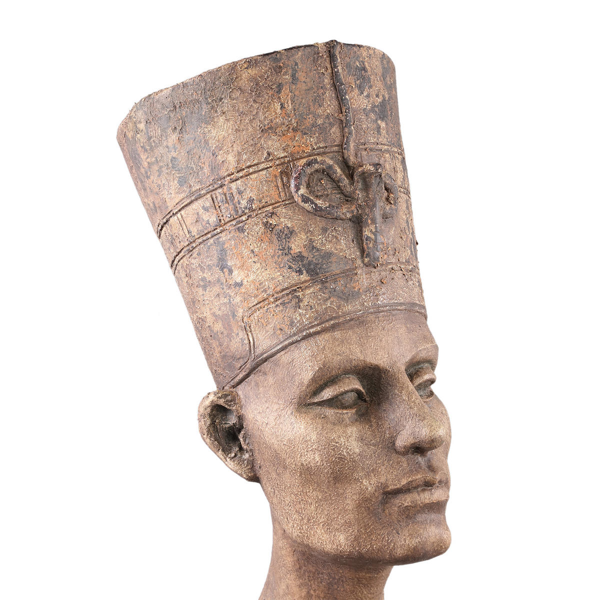 SKULPTUR Zaeden Braun 35/27/71cm - Braun, Textil (27/71/35cm) - PTMD Collection