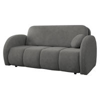 SCHLAFSOFA Viva Comfy IV - Schwarz/Grau, Holz/Textil (172/85/103cm) - MIRJAN24