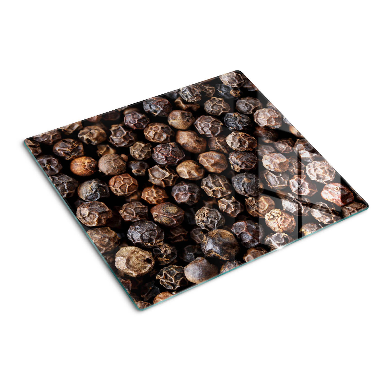 Tulup Glasplatte Braun 60x0.4x52 cm