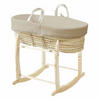 BABYTRAGEKORB mit Holzgestell braun - Haselnussfarben, Naturmaterialien (29/78cm) - Premiers Moments