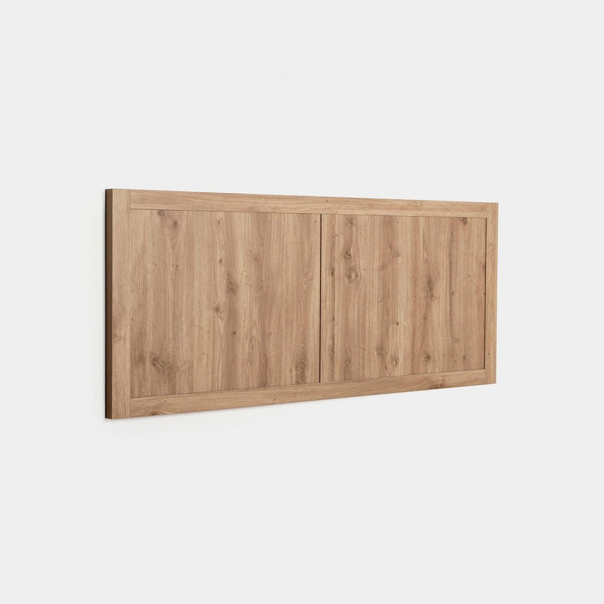 KOPFTEIL DOPPELTES Livorno Natürlich 160 cm x 70 cm - Naturfarben, Holzwerkstoff (160/3cm) - Klast Home