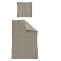 BETTWÄSCHE MINK 8835 - Silberfarben, Textil (200/200cm) - Irisette