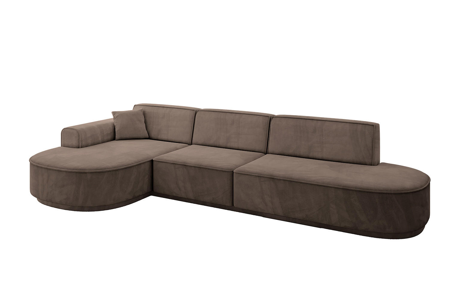 Altdecor Ecksofa Braun 328x171 cm