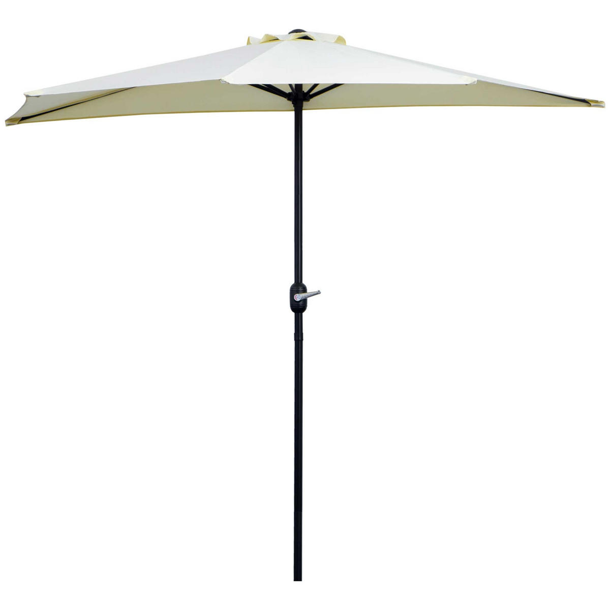 SONNENSCHIRM 260/135/230 cm DE-11421 Beige - Beige, Metall (135/260cm) - ComfortXL