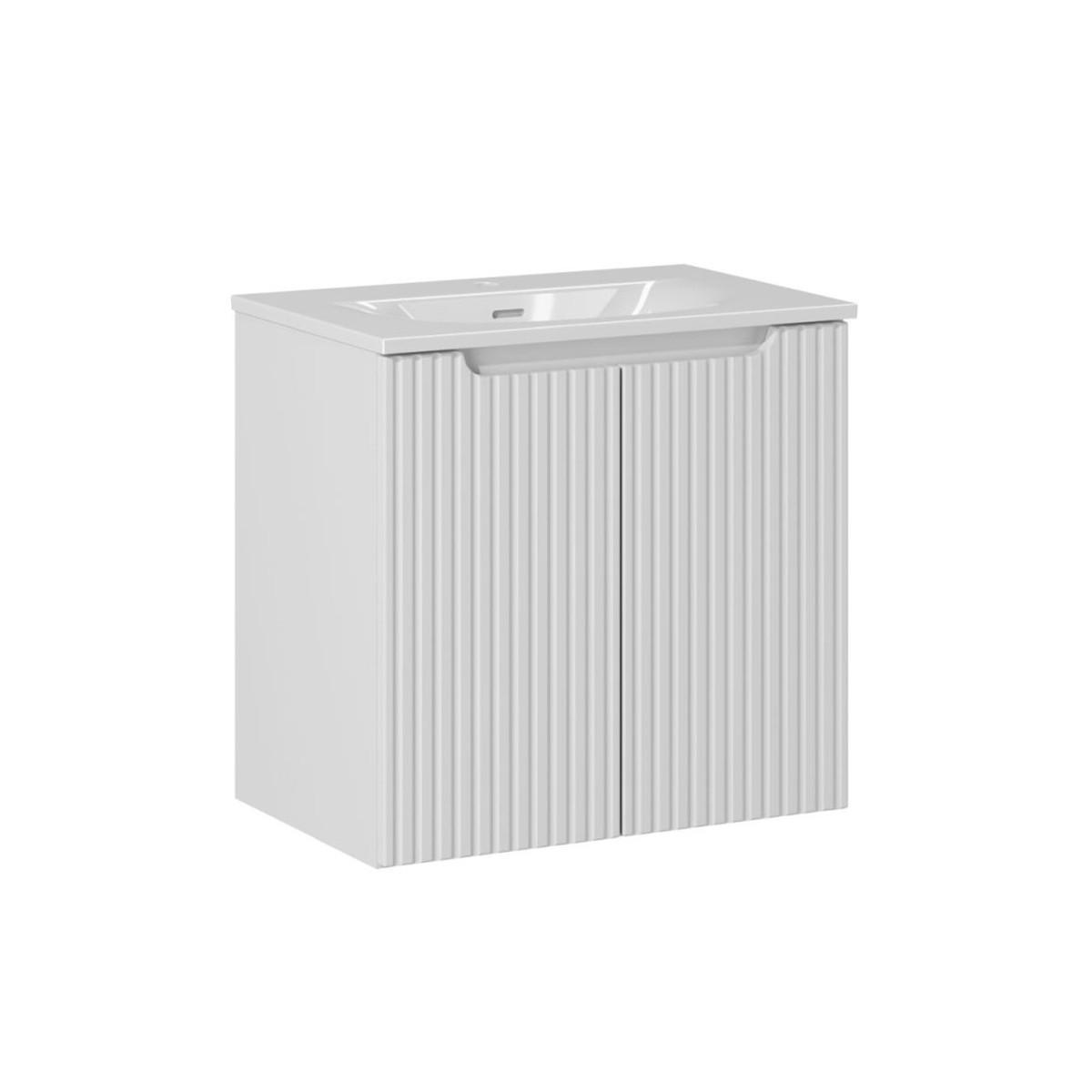 UMIVAONIK 60cm Riva Bijeli - bijela, drvni materijal (60/57/40cm) - Petits-meubles