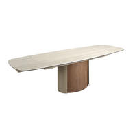 ESSTISCH Rechteckig Sand Walnuss 180/100/76 cm - Beige, Stein (100/180/76cm) - ANGEL CERDA