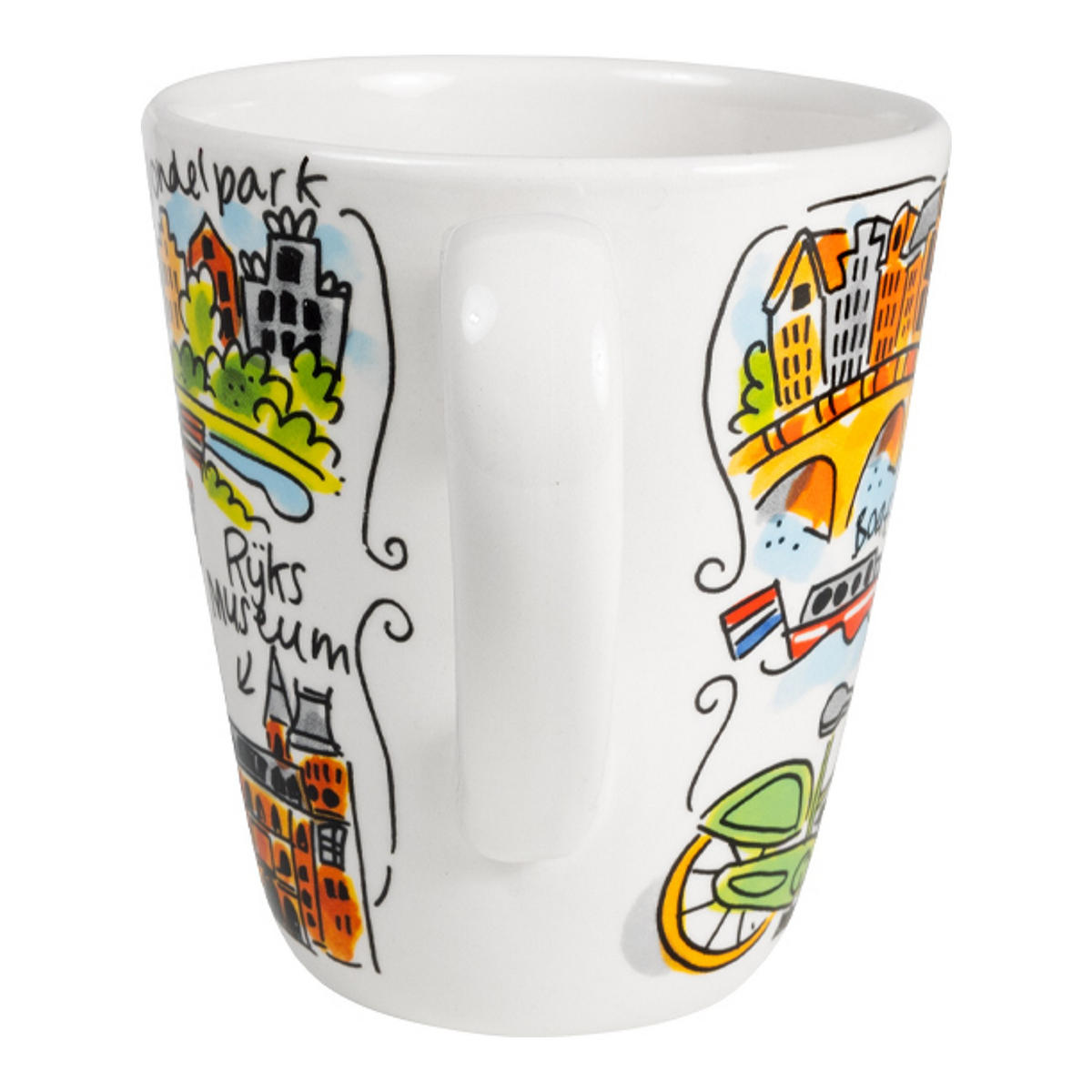 BECHER Blond Stadtikone Amsterdam in Bunt - 350 ml - Multicolor, Keramik (0.35L) - Blond Amsterdam