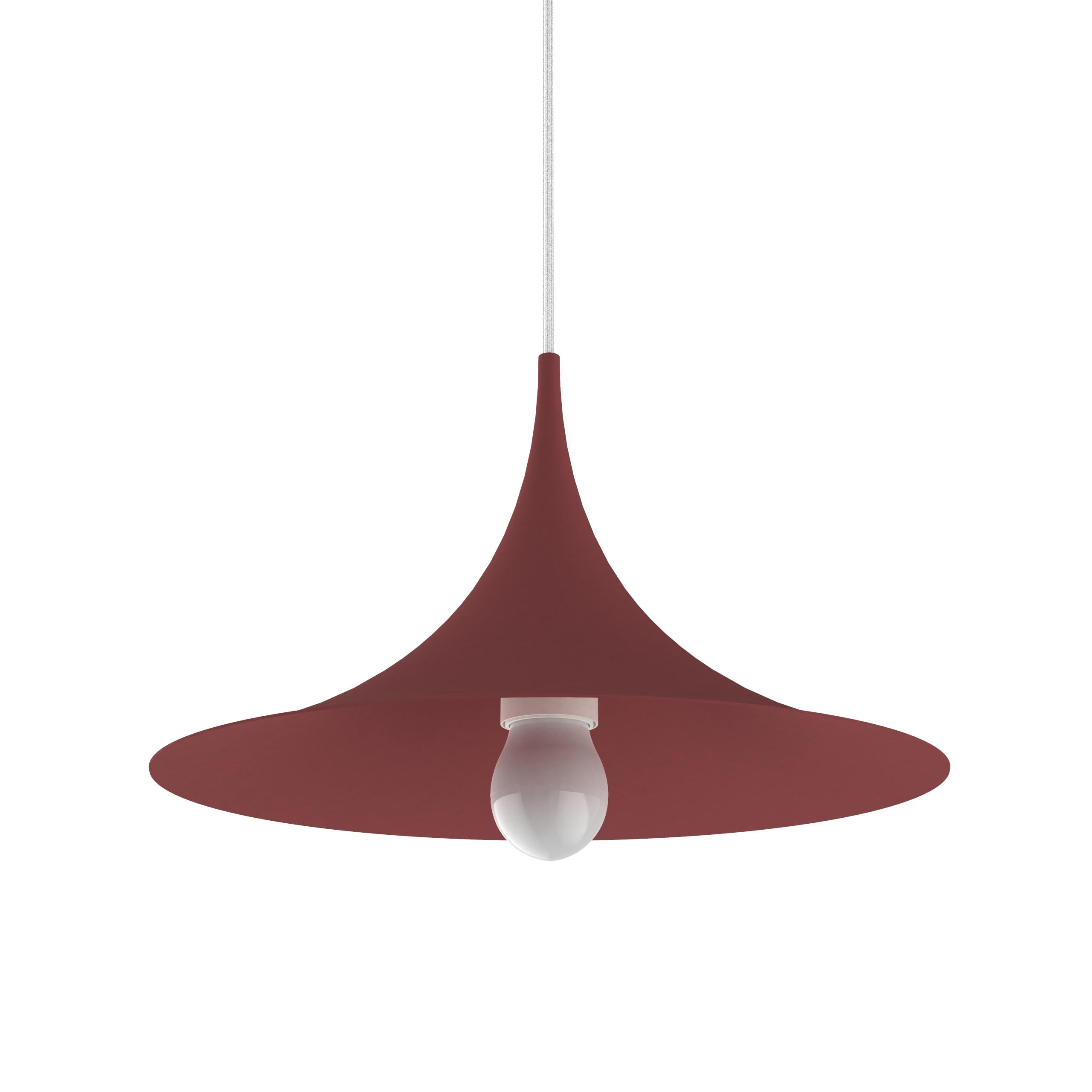 HÄNGELEUCHTE - Rot, Metall (33/33/16cm) - Lumicom