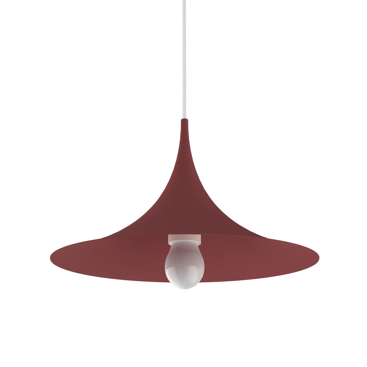 HÄNGELEUCHTE - Rot, Metall (33/33/16cm) - Lumicom