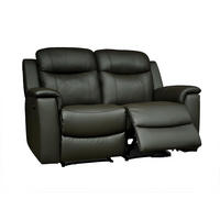 RELAXSOFA - 2 Personen - leder - schwarz Evasion - Schwarz, Leder (156/100/96cm) - Vente-Unique