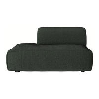 RECAMIERE ohne Schlaffunktion - 1 Person - stoff - grün Camilio - Grün, Textil (130/74/97cm) - Vente-Unique