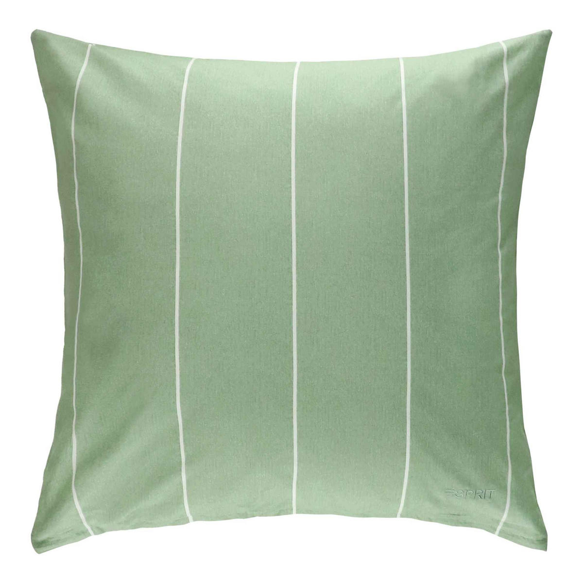 RENFORCÉ KISSENBEZUG HARPLINES - Grün, Textil (80/80cm) - Esprit