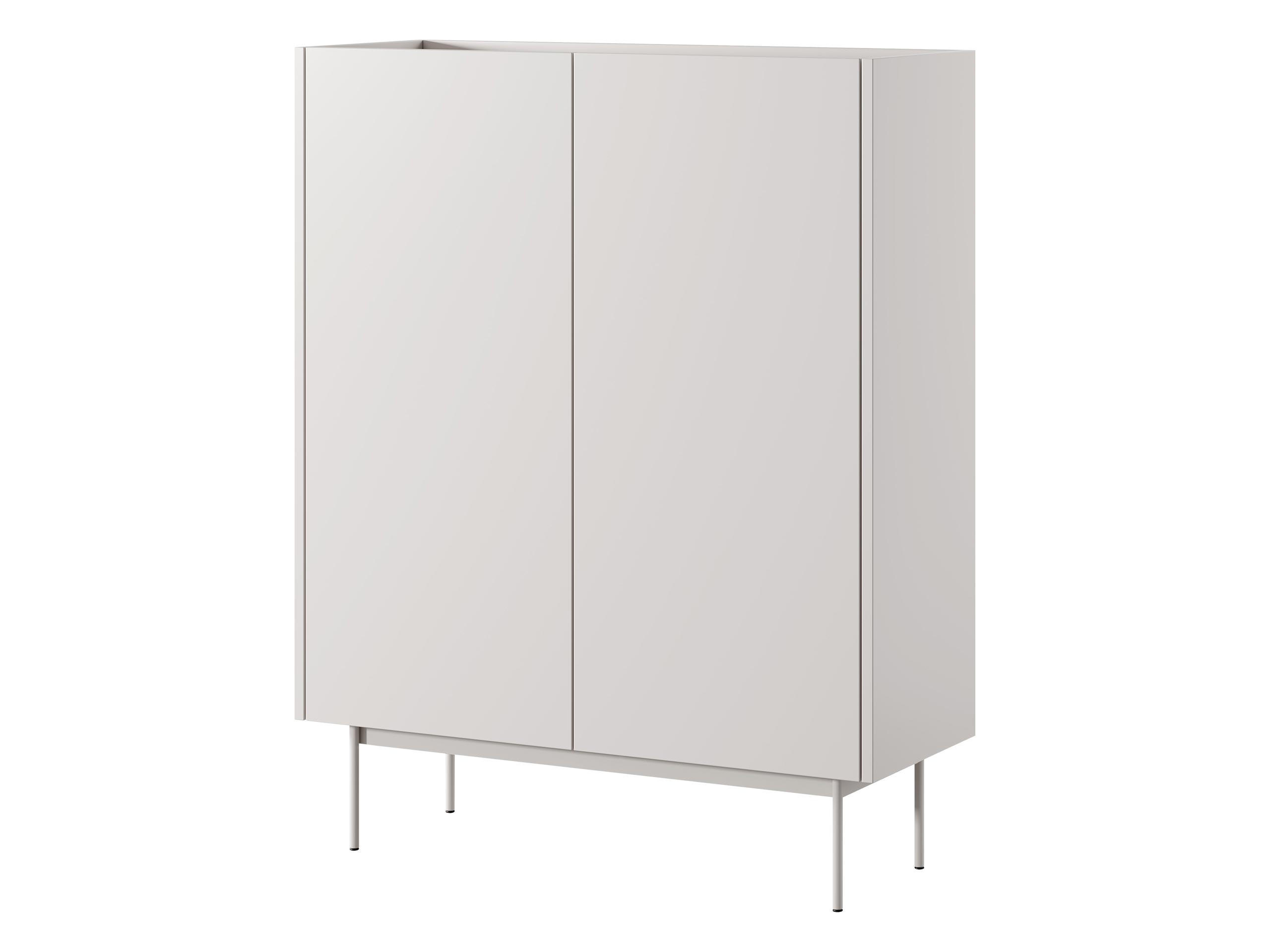 TÜRKOMMODE Color KD97 - Creme, Holzwerkstoff/Metall (97/122/37cm) - MIRJAN24