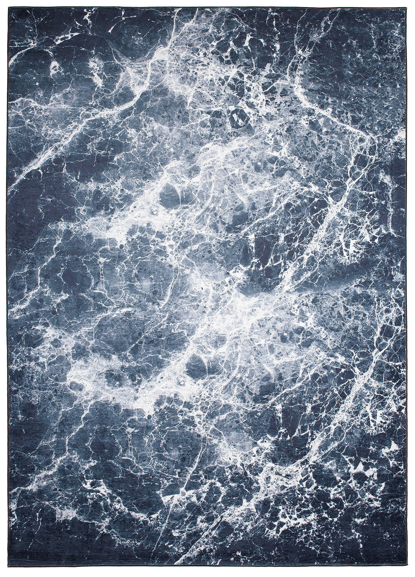 TEPPICH TOSCANA Dunkelblau 140/200 cm - Dunkelblau, Textil (140/200cm) - Tapiso