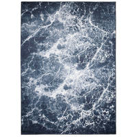 TEPPICH TOSCANA Dunkelblau 140/200 cm - Dunkelblau, Textil (140/200cm) - Tapiso