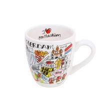 MINI-BECHER Amsterdam in Bunt - 200 ml - Multicolor, Keramik (0.2L) - Blond Amsterdam