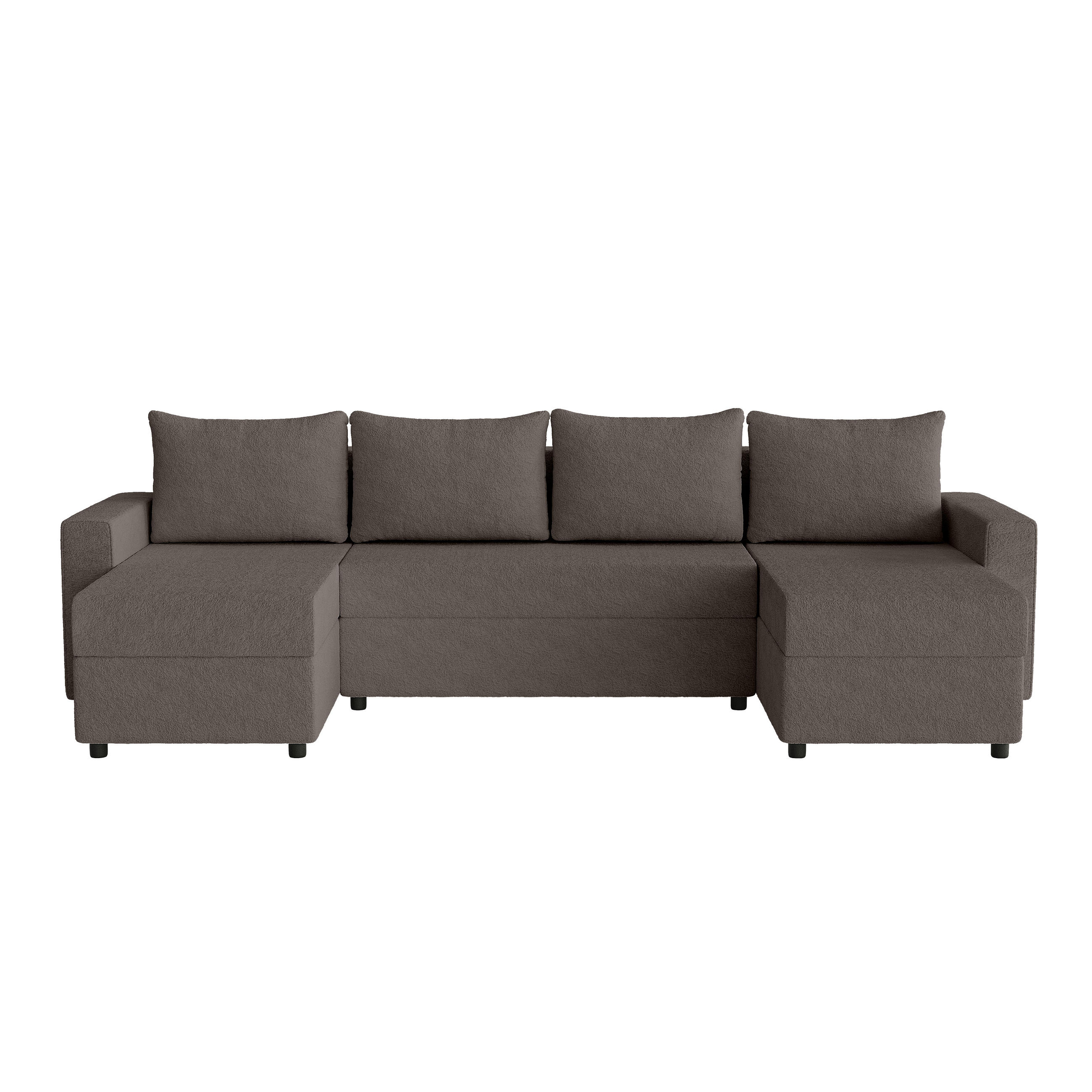 Fedve Wohnlandschaft Braun 298x72x146 cm