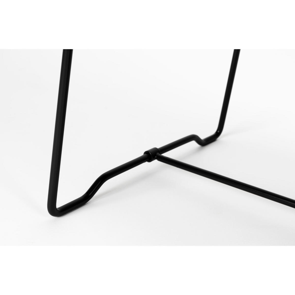 STANDSPIEGEL Stand Spiegel/ Schwarz - Schwarz, Metall (30.5/147.5/36.5cm) - Housecraft Living