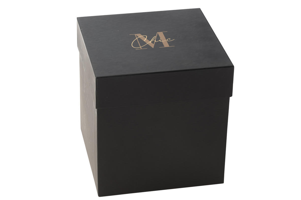 DUFTKERZE M-CHIC - Gold - L - 140 Std. - Goldfarben, Paraffin (21/22cm) - J-Line