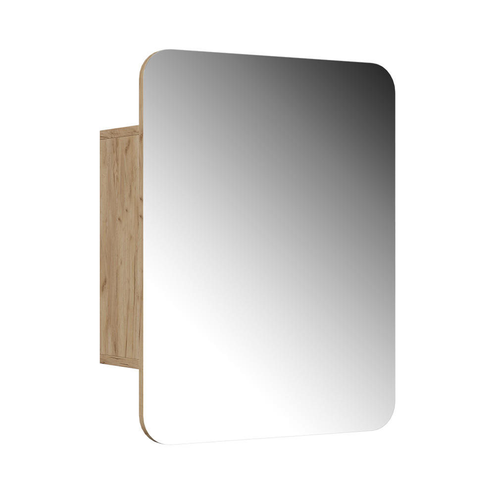 KOUPELNOVÁ ZRCADLOVÁ SKŘÍŇKA Zino Zlatý mocný dub - medově dubová, kompozitní dřevo (65/50/17.4cm) - Vicco