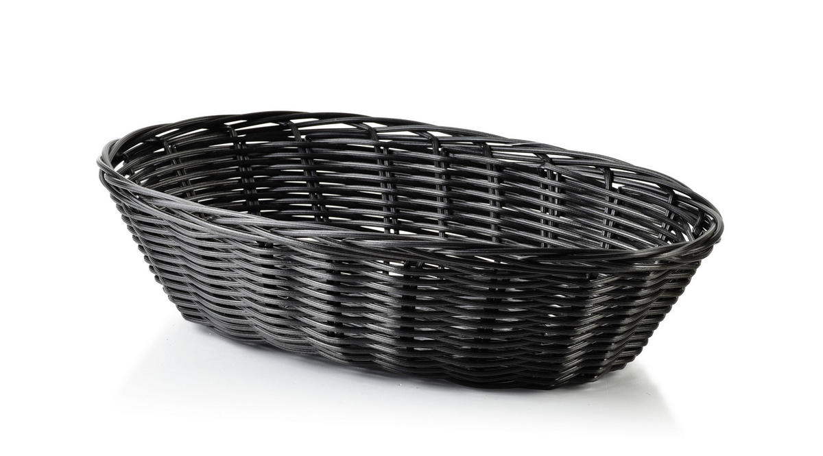 BESTECKKORB Sino Schwarz 26x15x7 cm Kunststoff - Schwarz, Kunststoff (15/7/26cm) - Mondex