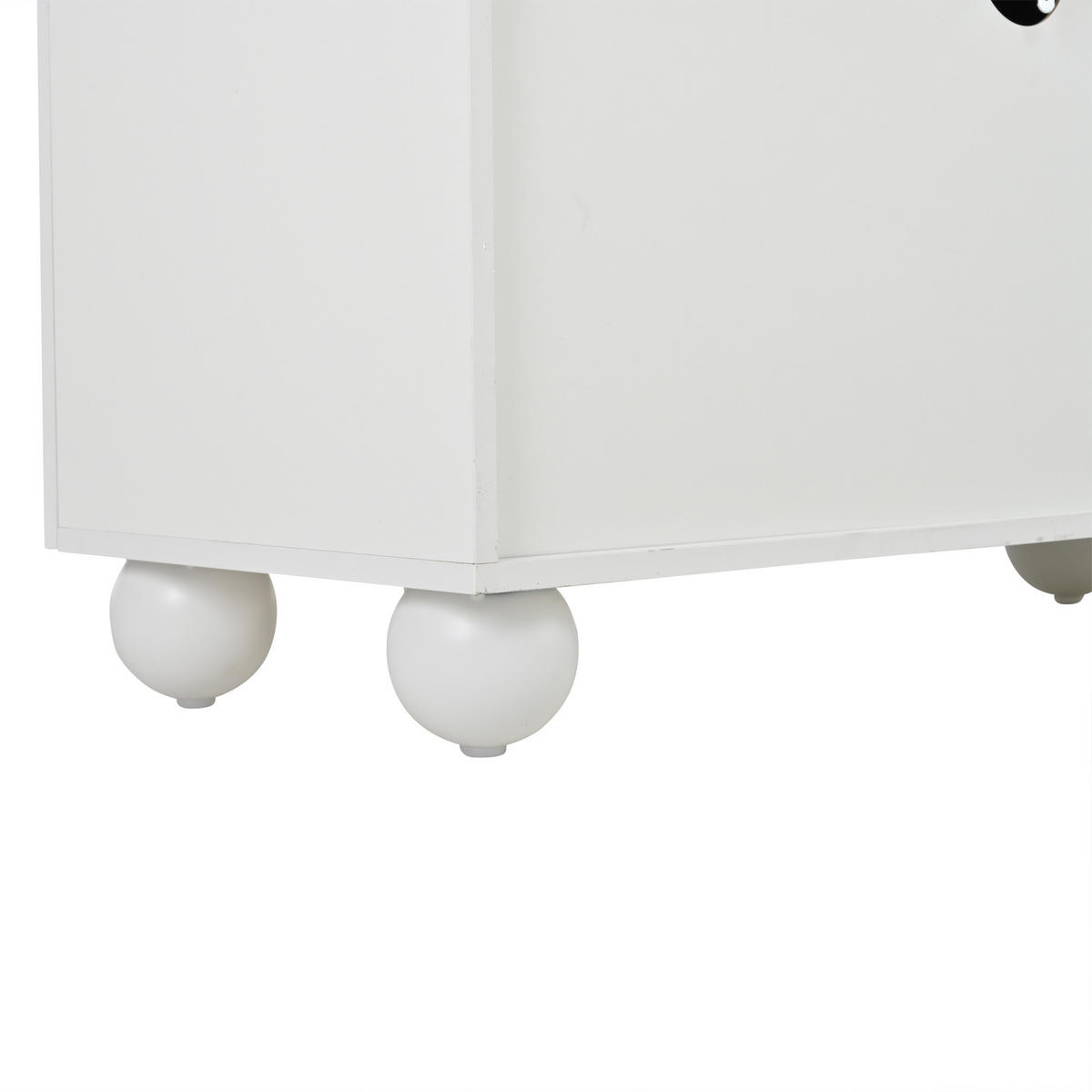 TV-LOWBOARD 180 cm in Weiß & Eiche-Optik - Weiß, Holzwerkstoff (180/45/40cm) - Urban Meuble