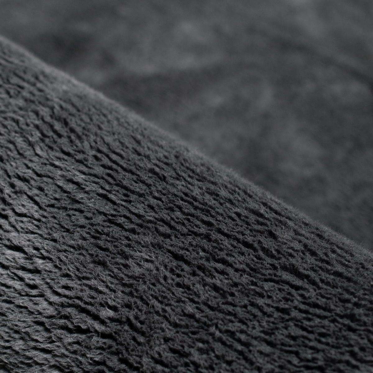 BADTEPPICH Waschbar Pure 500 Anthrazit 40x60 cm - Anthrazit, Textil (40/60cm) - carpet city