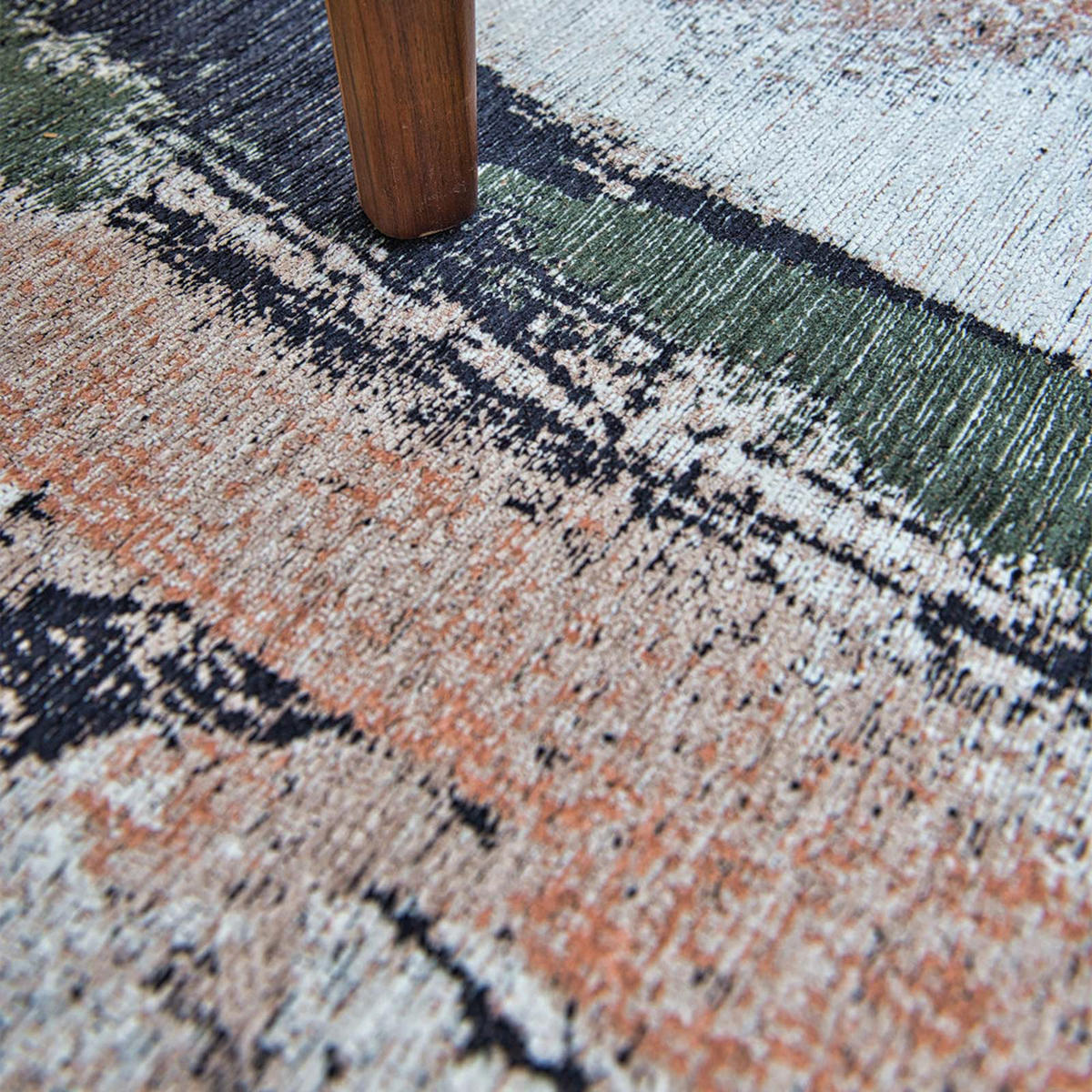 TEPPICH Indian Rice Gallery 170/240 cm - Multicolor, Textil (170/240cm) - Louis De Poortere