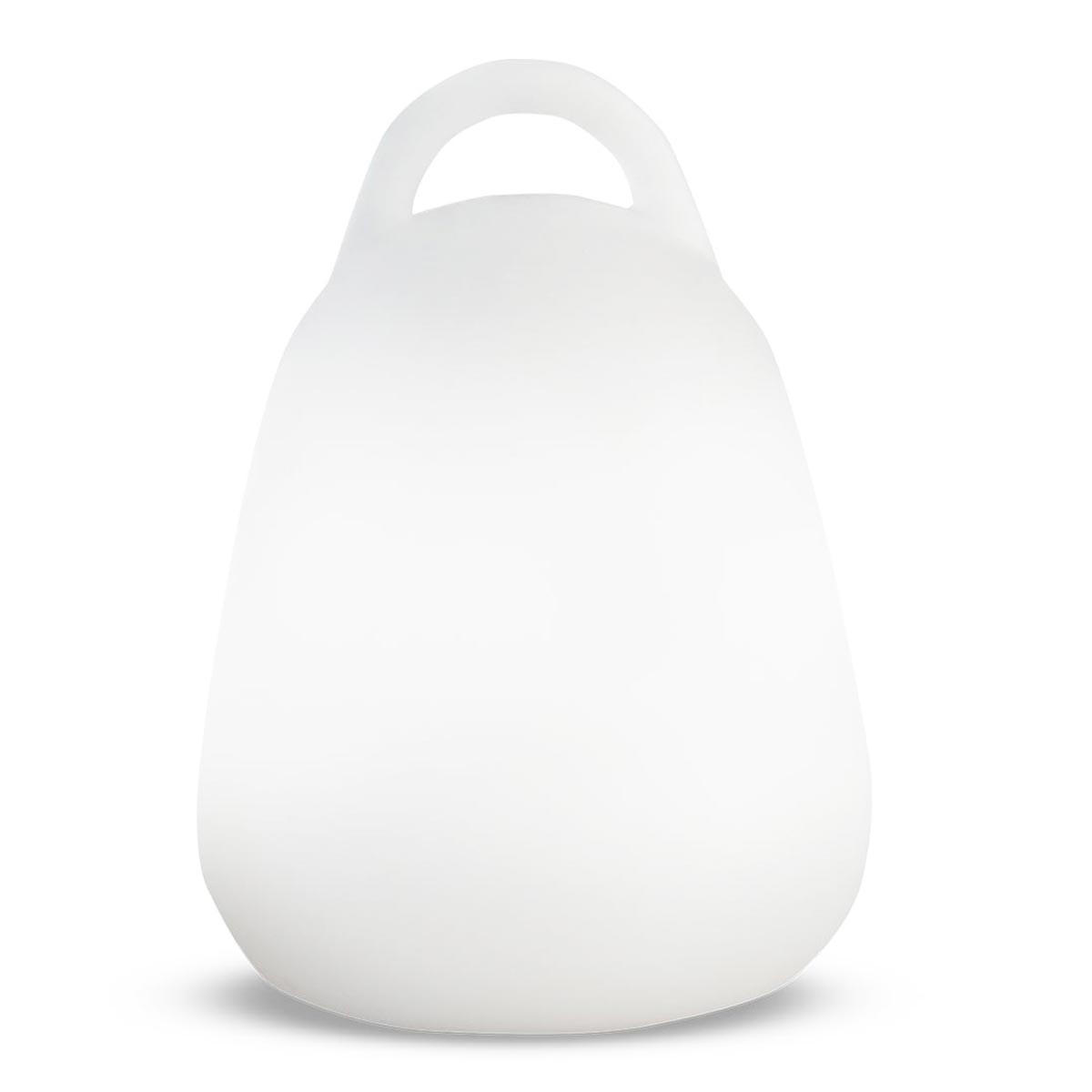 LED-LEUCHTE LIBERTY weiß - Weiß, Kunststoff (18/18/24cm) - Lumisky