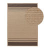 OUTDOORTEPPICH Nandi Braun 160x230 cm - Braun, Textil (160/230cm) - benuta Nest