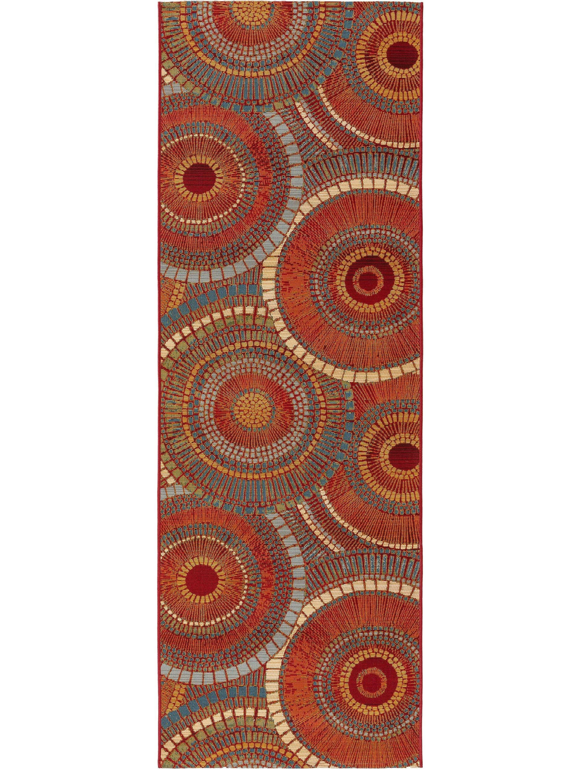 OUTDOORTEPPICH Artis Orange 80x250 cm - Orange, Textil (80/250cm) - benuta Nest