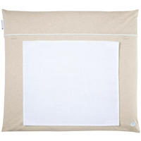 WICKELAUFLAGE Beige + GRATIS Wechselbezug - Sandfarben, Textil (80/70cm) - nordic coast company