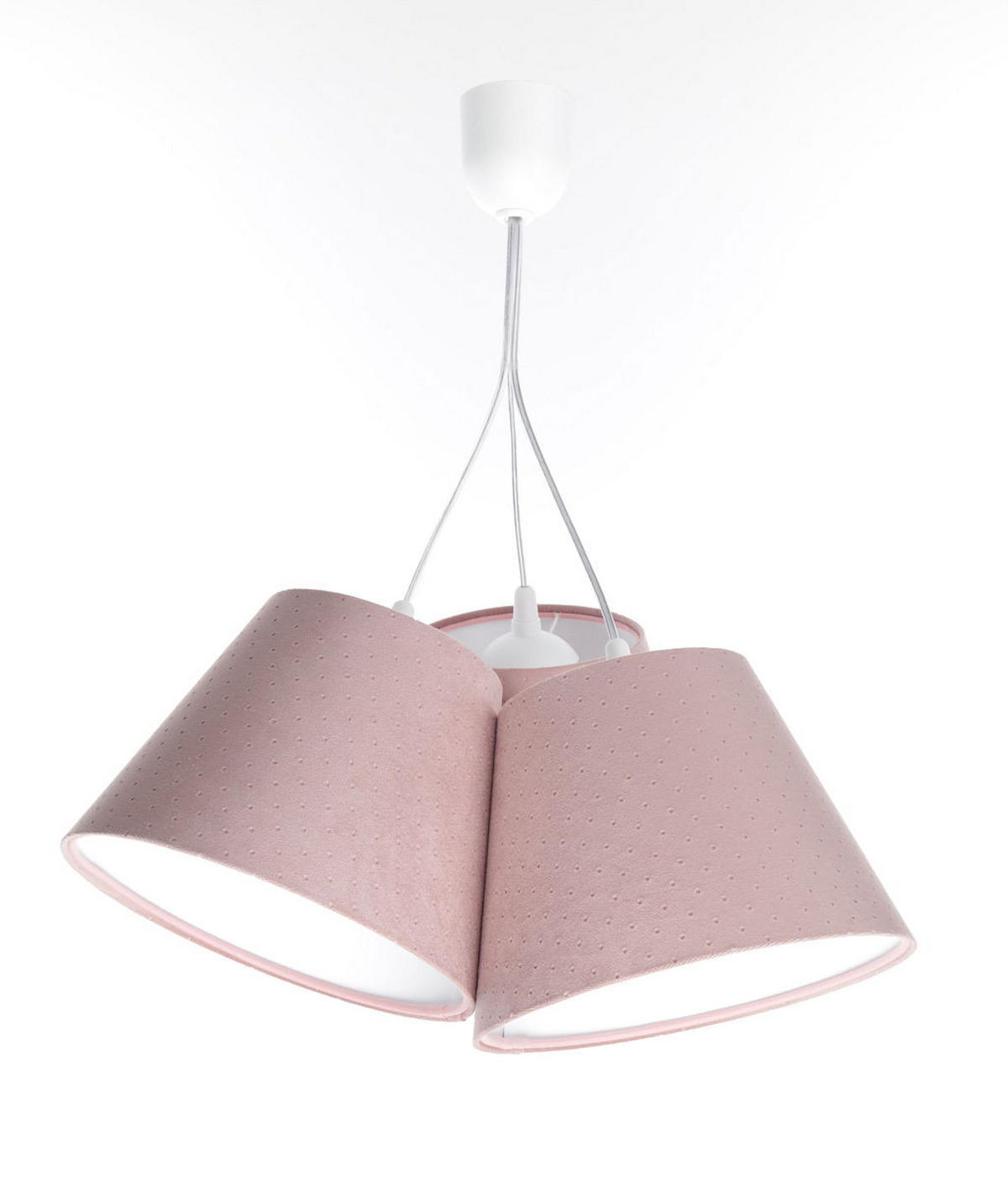 HÄNGELEUCHTE Rosa 26/19 cm - Pink, Kunststoff (26/0.8/19cm) - ONZENO