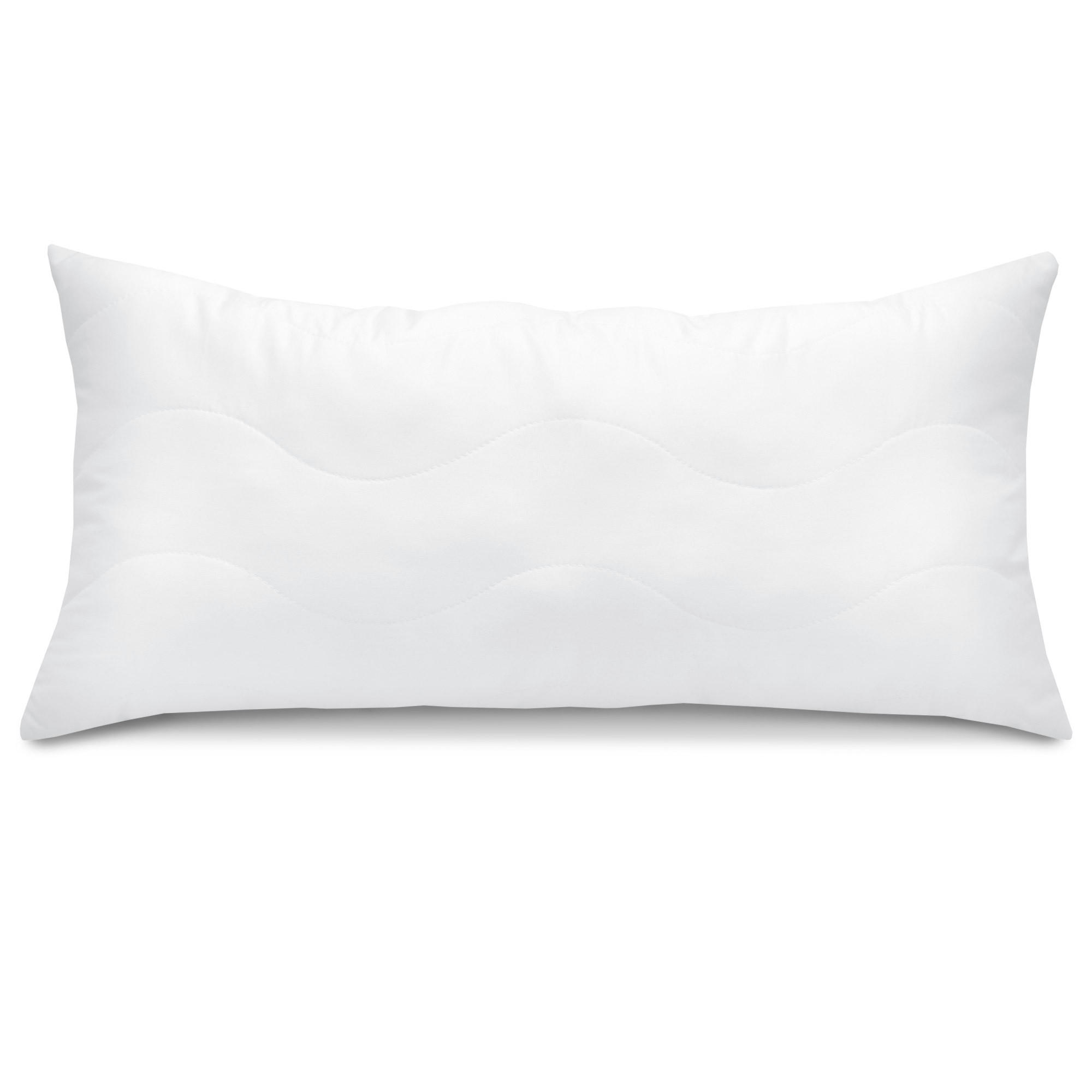 KOPFKISSEN BeauNuit NK 40/80cm - Weiß, Textil (40/80cm) - Beautissu 