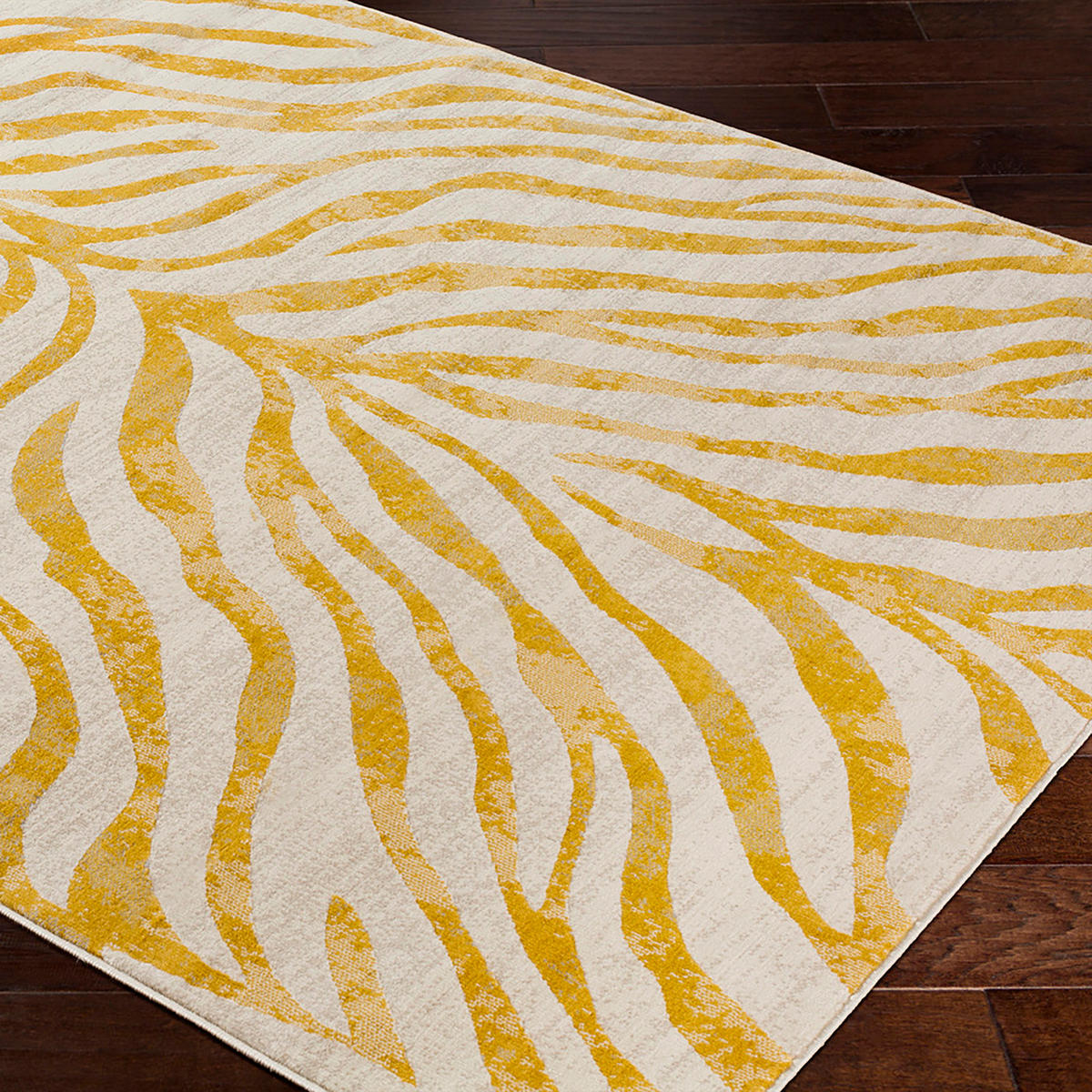 KURZFLORTEPPICH Cybele 160/220 cm Gelb - Gelb, Textil (160/220cm) - LIVABLISS